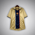 FC Barcelona 2002/2003 Gold Away Retro Shirt