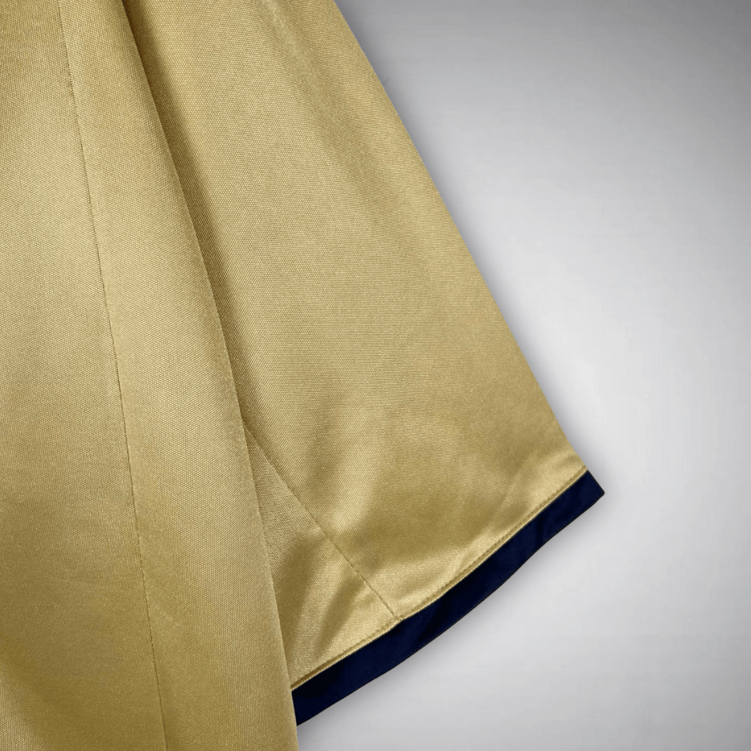 FC Barcelona 2002/2003 Gold Away Retro Shirt