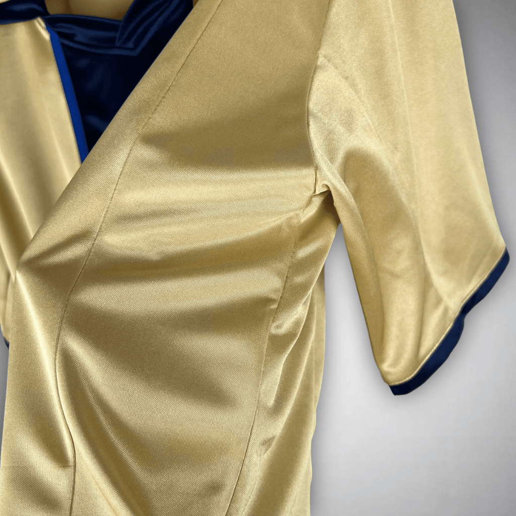 FC Barcelona 2002/2003 Gold Away Retro Shirt