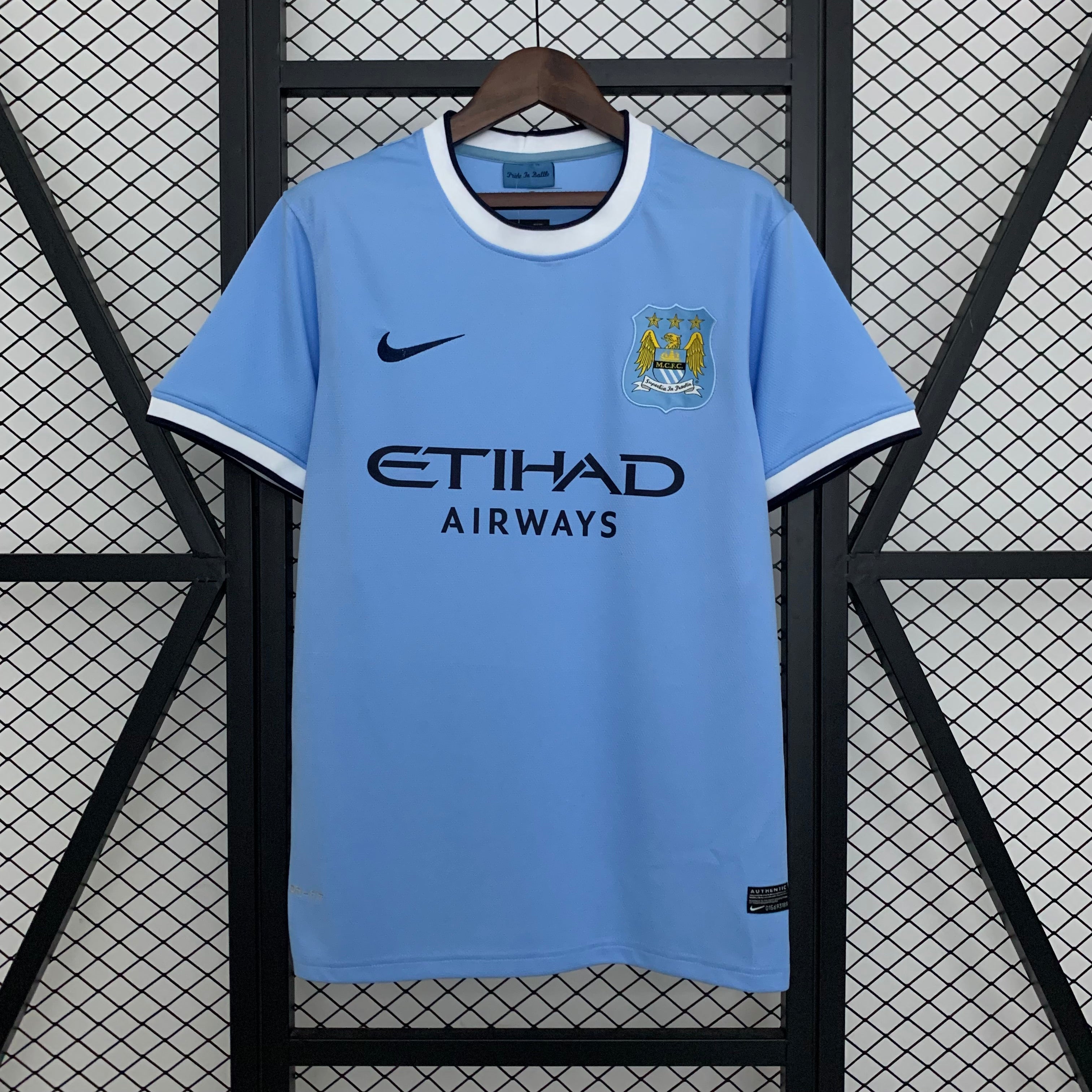 Manchester City 2013/2014 Home Retro Shirt