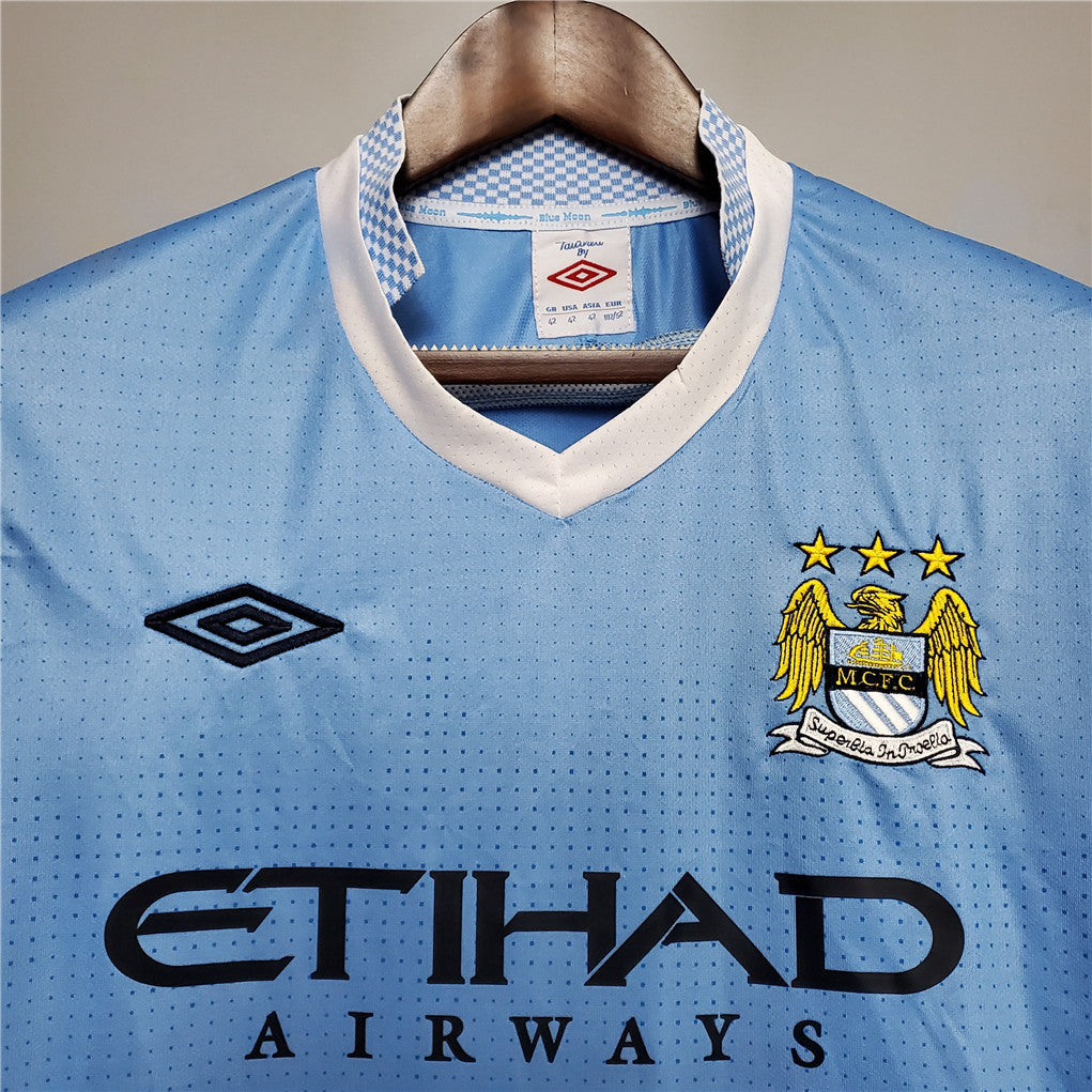 Manchester City 2011/2012 Home Retro Shirt