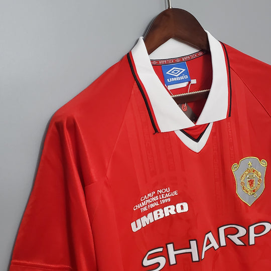 Manchester United 1999/2000 Home Retro Shirt Champions League Final