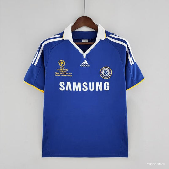 Chelsea 2008/2009 Home Retro Shirt Champions League Final Moscow