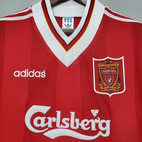 Liverpool 1995/1996 Home Football Retro Shirt