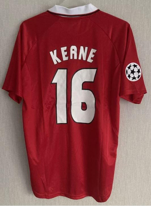 Manchester United 1999/2000 Home Retro Shirt Champions League Final