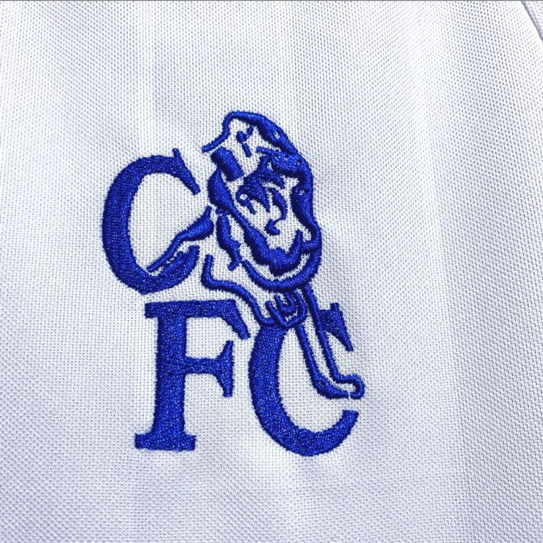 Chelsea 2001/2003 Away White Retro Shirt
