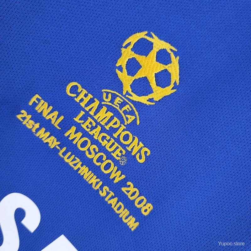 Chelsea 2008/2009 Home Retro Shirt Champions League Final Moscow