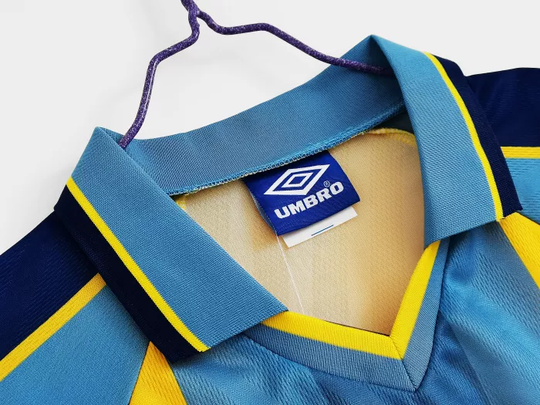 Chelsea 1996/1998 Away Yellow Retro Shirt Coors