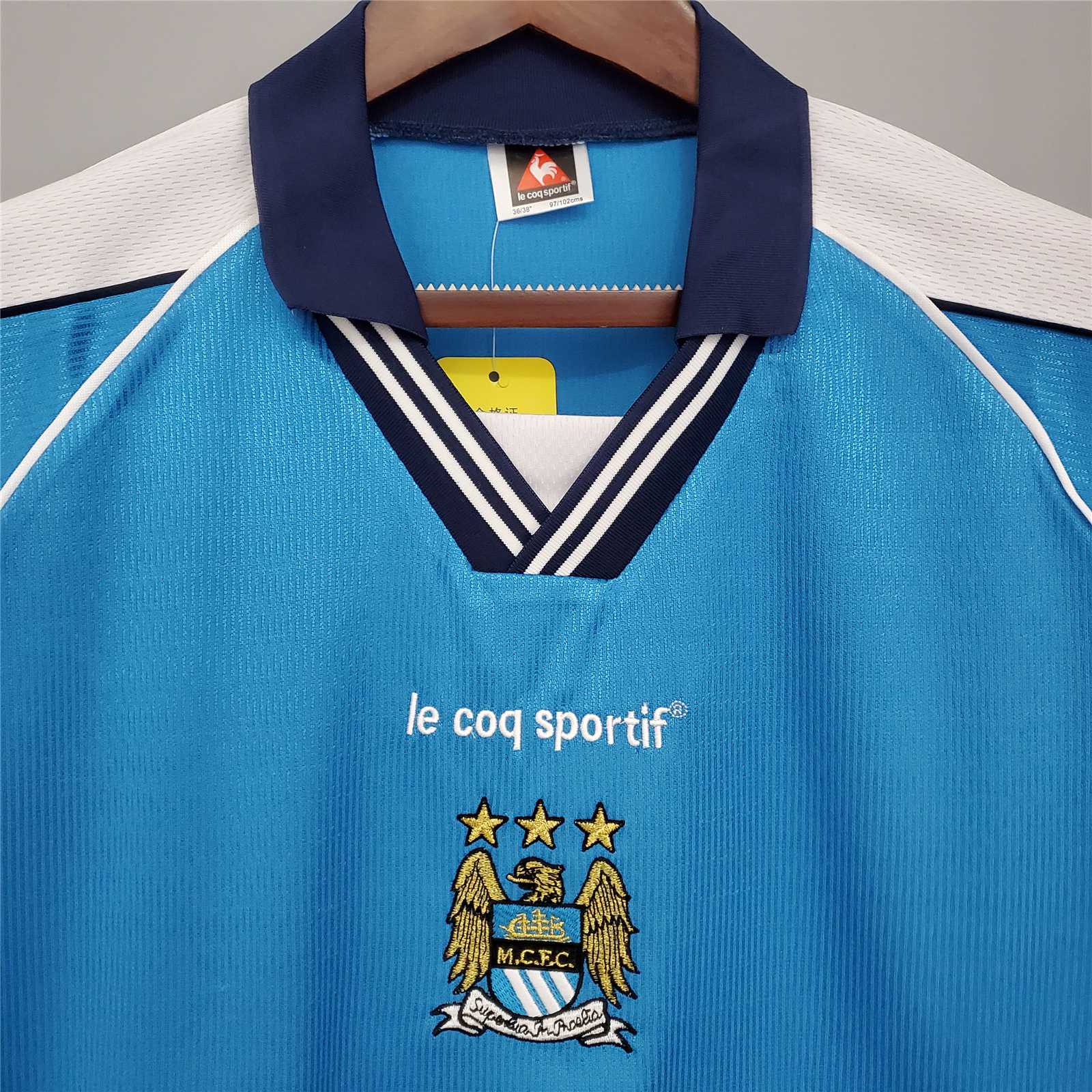 Manchester City 1999/2001 Home Retro Shirt