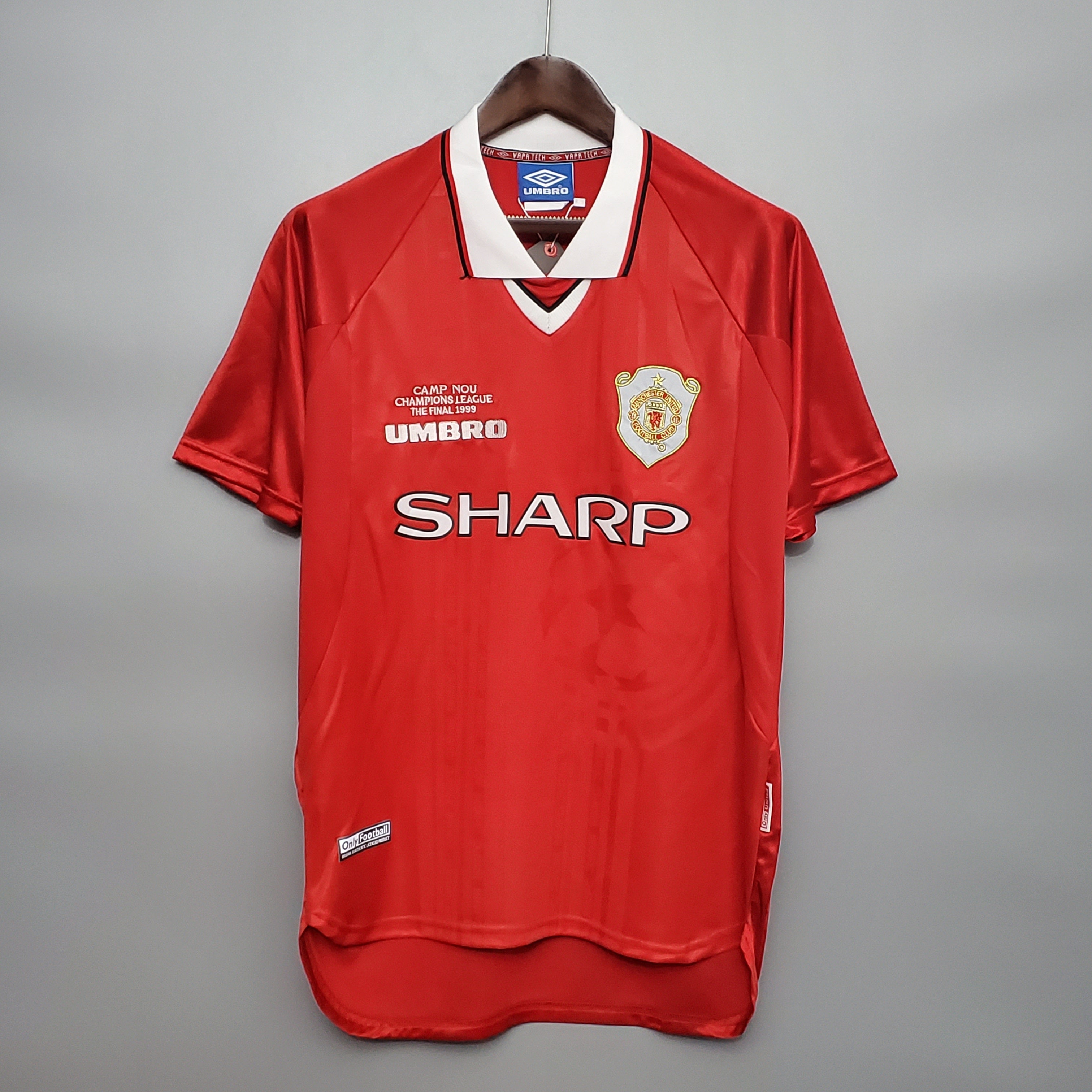 Manchester United 1999/2000 Home Retro Shirt Champions League Final