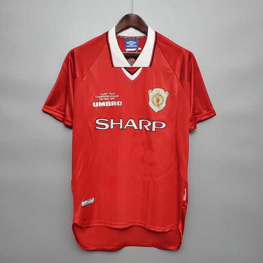 Manchester United 1999/2000 Home Retro Shirt Champions League Final
