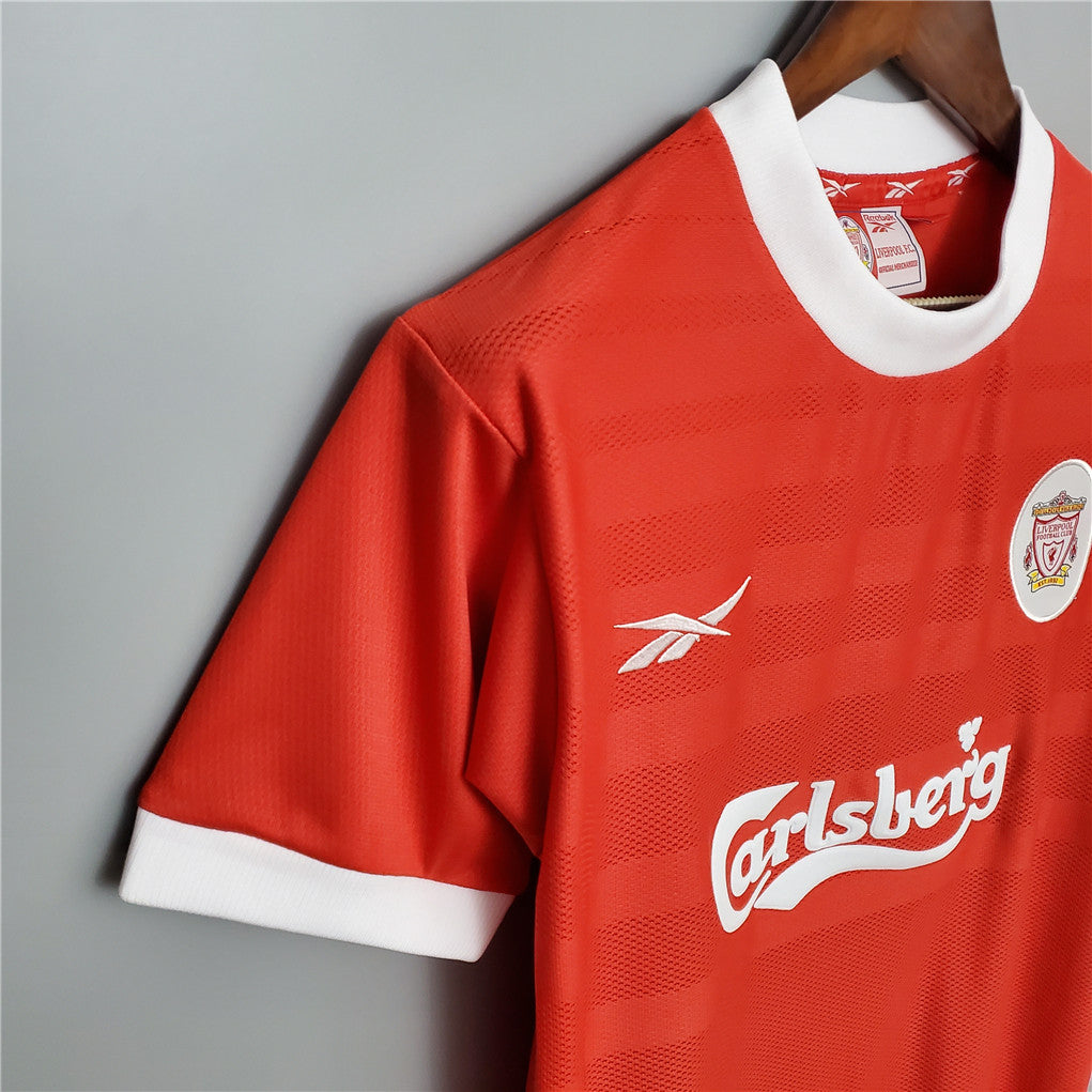 Liverpool 1998/1999 Home Football Retro Shirt