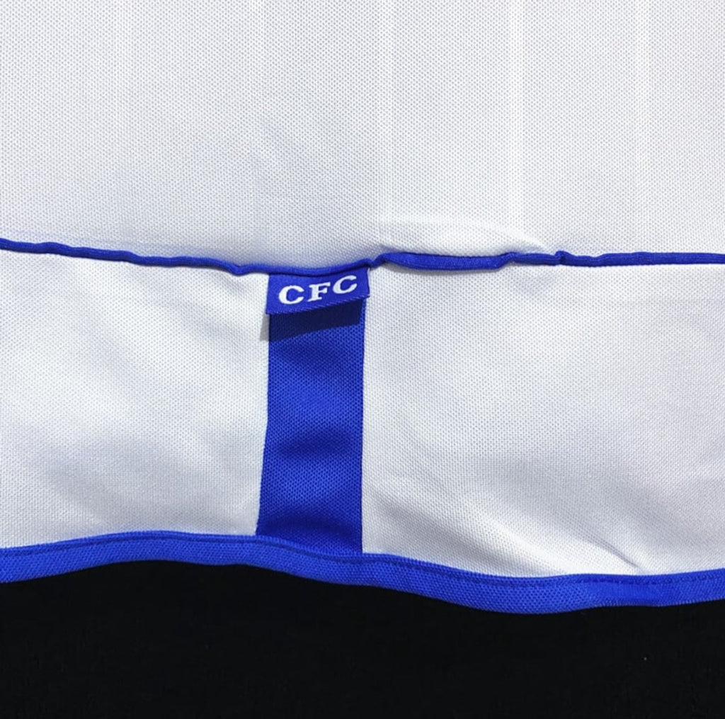 Chelsea 2001/2003 Away White Retro Shirt