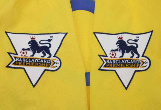 Arsenal 2003/2005 Away Yellow Retro Shirt Gunners Henry