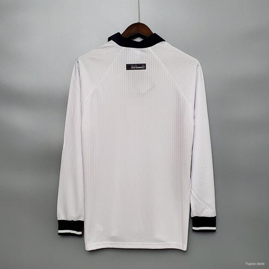 England 1998 Long Sleeves Home Retro Shirt World Cup Beckham