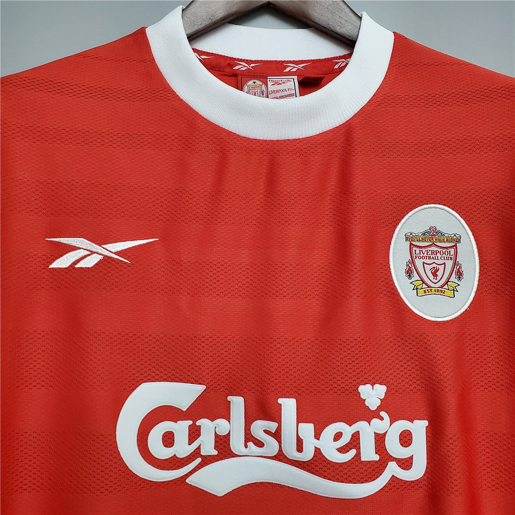 Liverpool 1998/1999 Home Football Retro Shirt