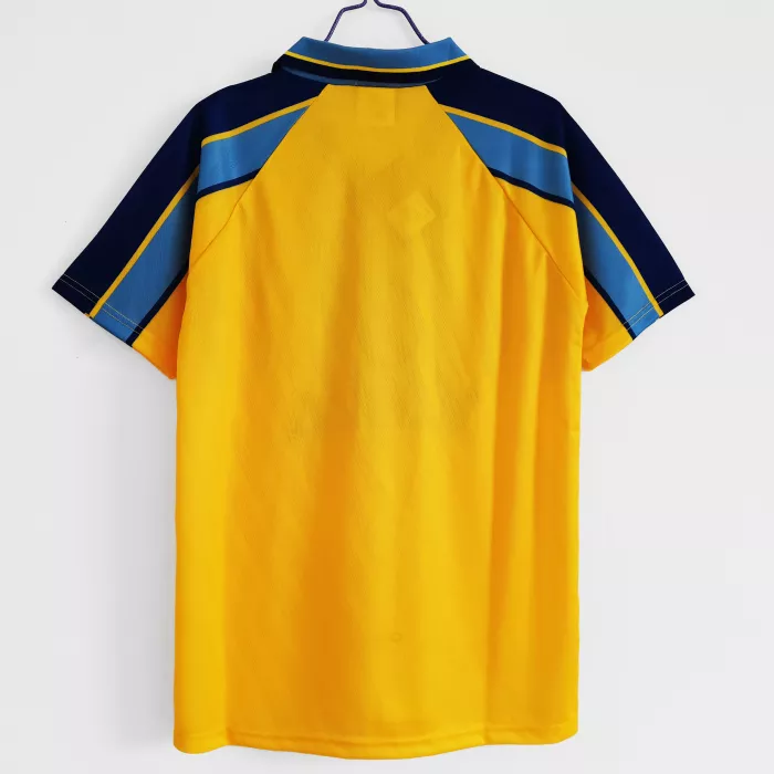 Chelsea 1996/1998 Away Yellow Retro Shirt Coors