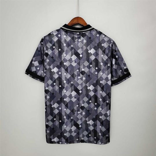 England 1990 Third Retro Shirt Black Out