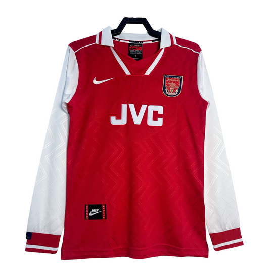 Arsenal 1996/1997 Home Retro Shirt - Long Sleeve