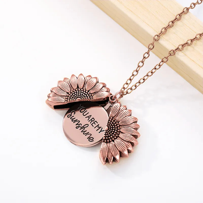 sunflower-necklace