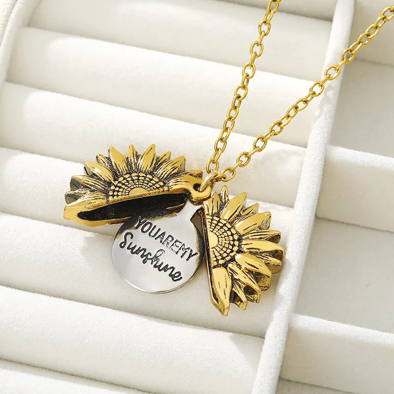 sunflower-necklace