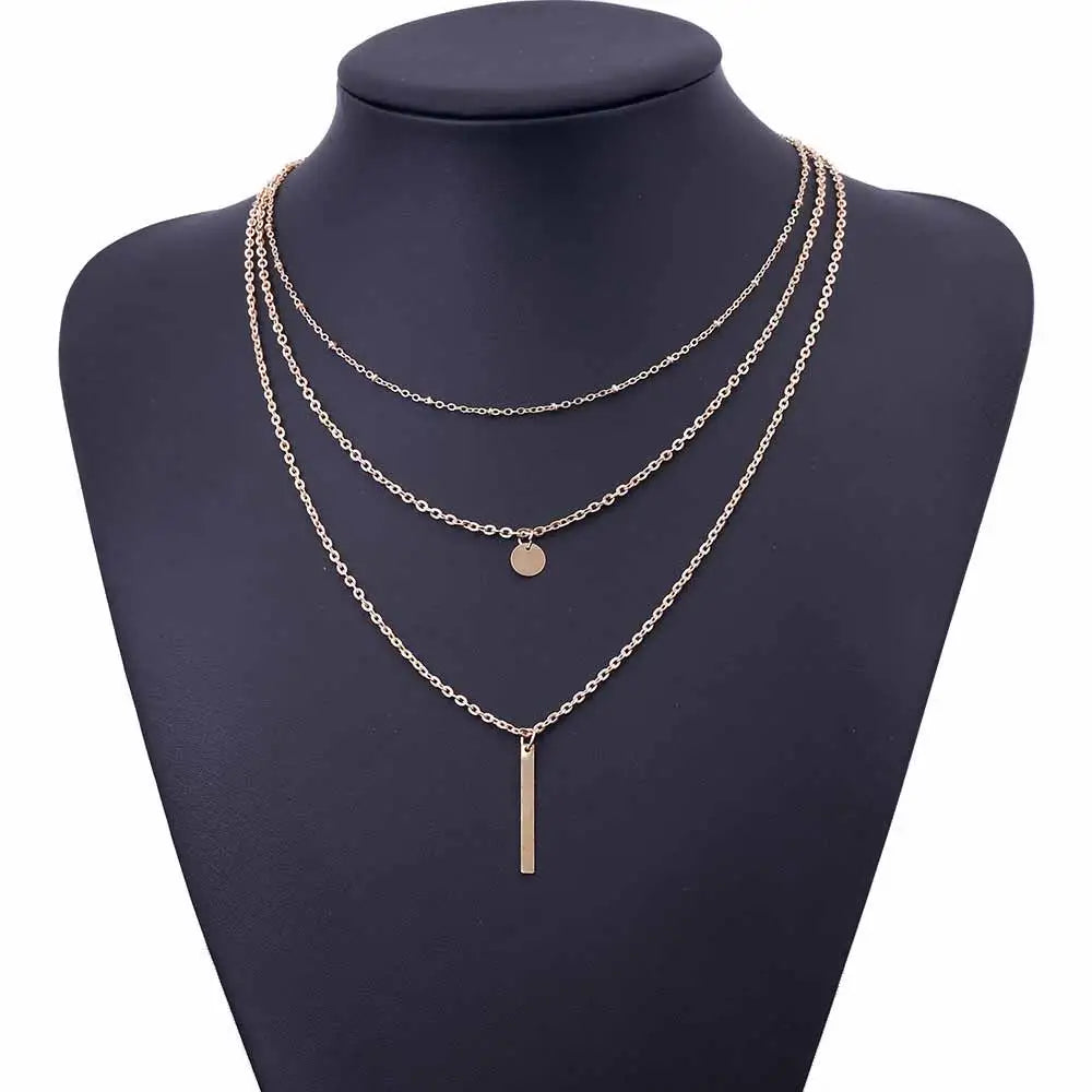 3-layered-chain-necklace