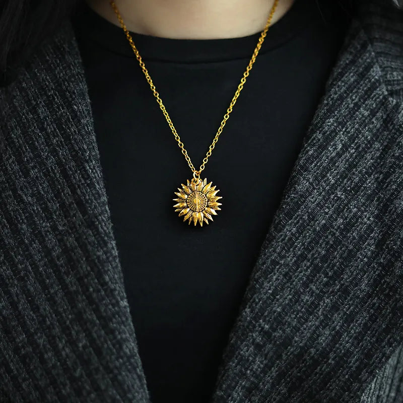 sunflower-necklace