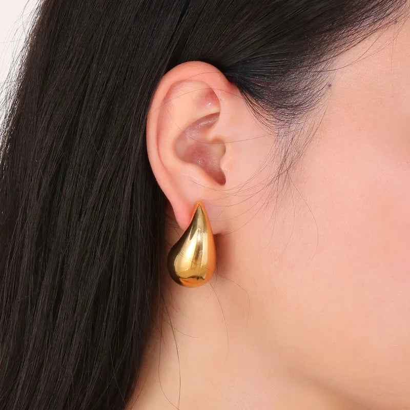 chunky-drop-earrings - Famzoa