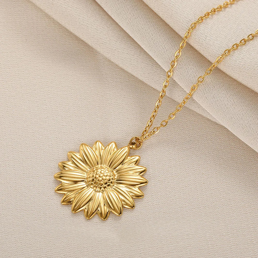 sunflower-necklace