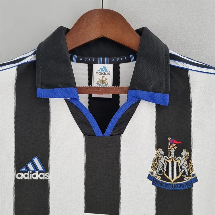 Newcastle United 2000-2001 Home Retro Shirt