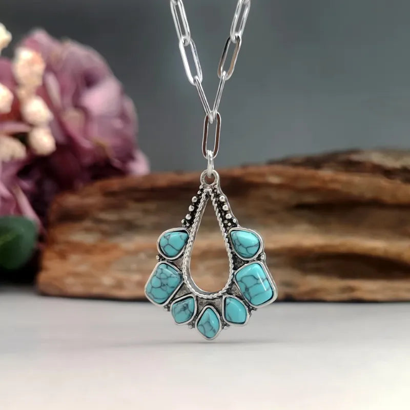 turquoise-necklace-with-turquoise-pendant