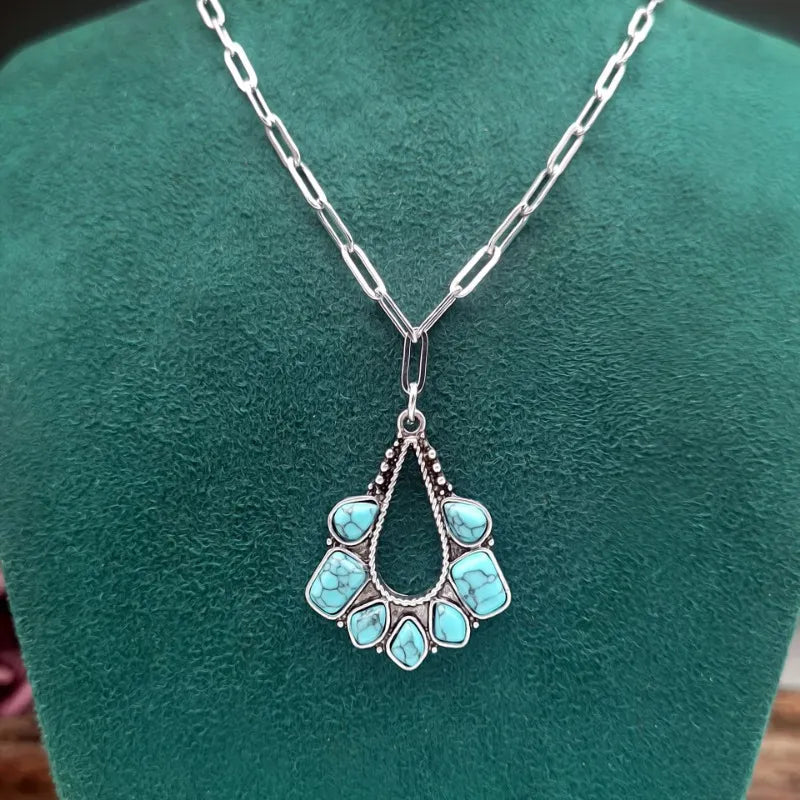 turquoise-necklace-with-turquoise-pendant